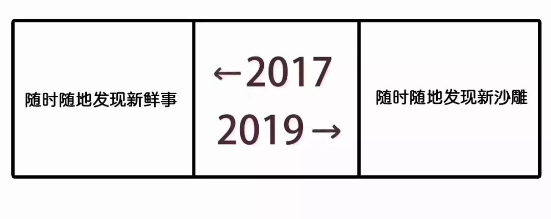2017和2019对比刷屏！广告圈版本来了