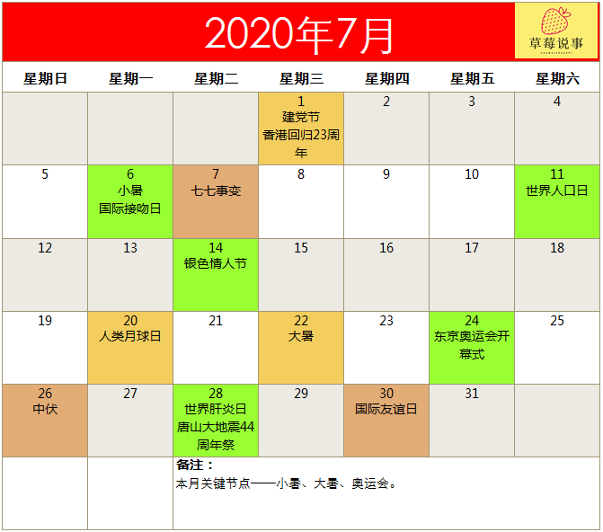 2020全年营销日历来了（建议收藏）
