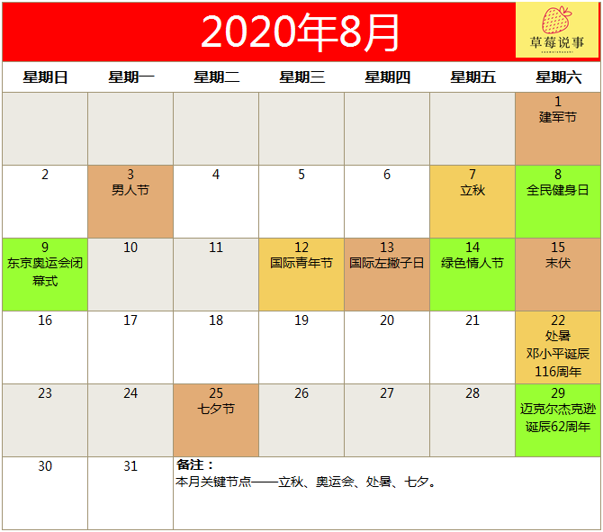 2020全年营销日历来了（建议收藏）