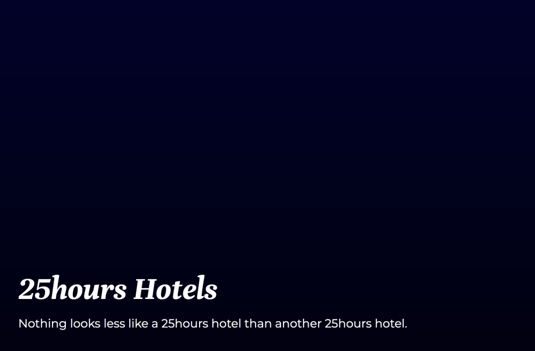 8大让人眼前一亮的酒店品牌：为下一次旅行！