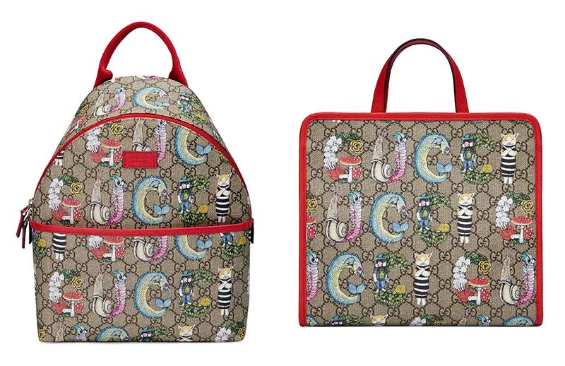 GUCCI推出全新童装!这插图画风看起来就很“贵”!