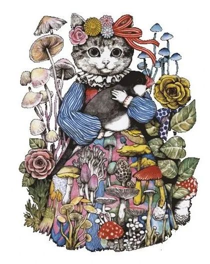 GUCCI推出全新童装!这插图画风看起来就很“贵”!