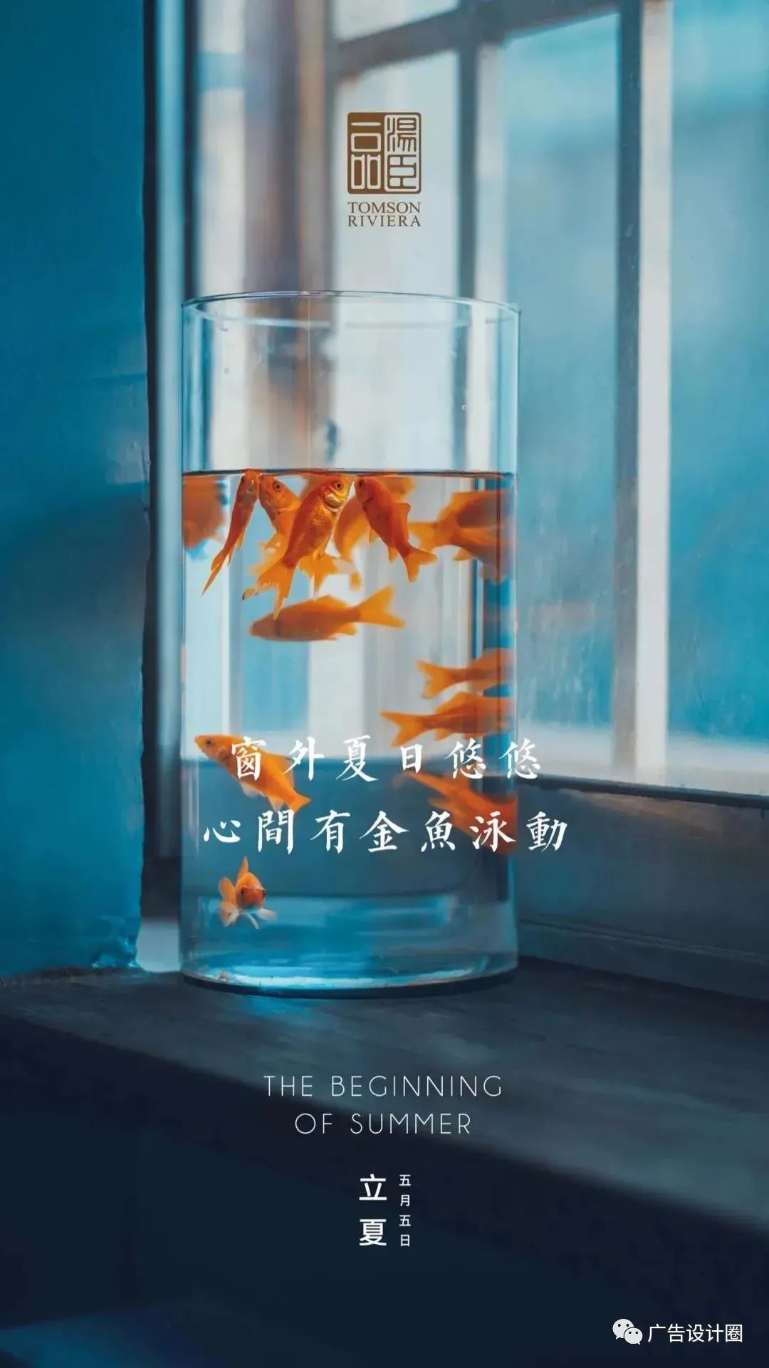 立夏借势海报