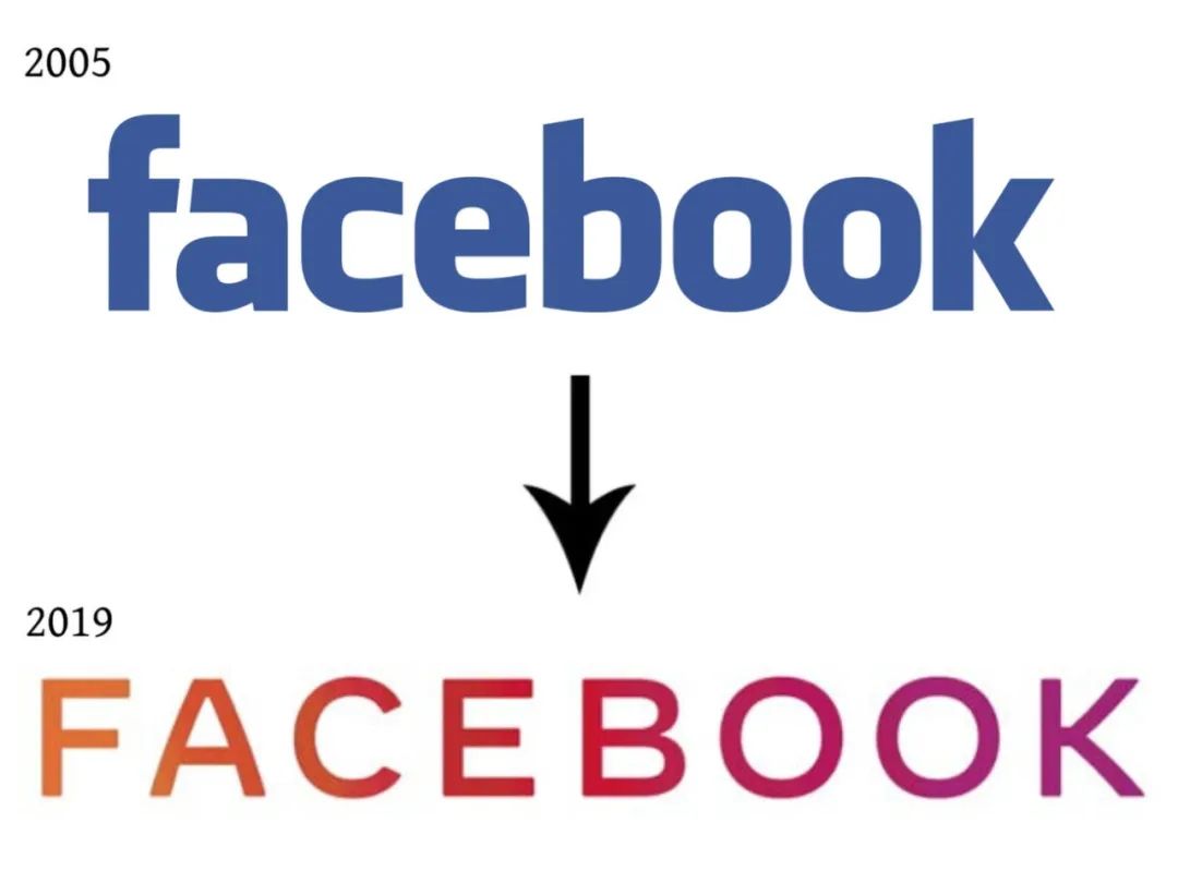Facebook换logo了，你还记得这些品牌以前的logo吗？