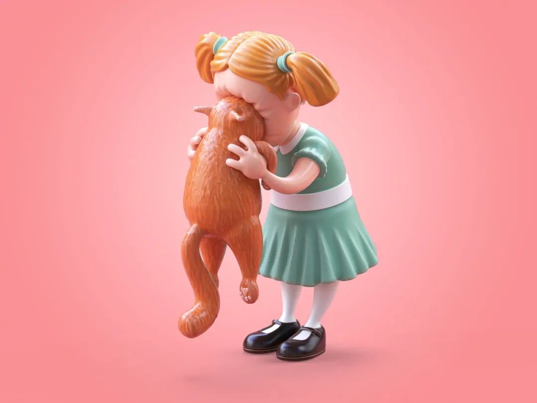 3D插画艺术家，在全虚拟的世界里讲美好