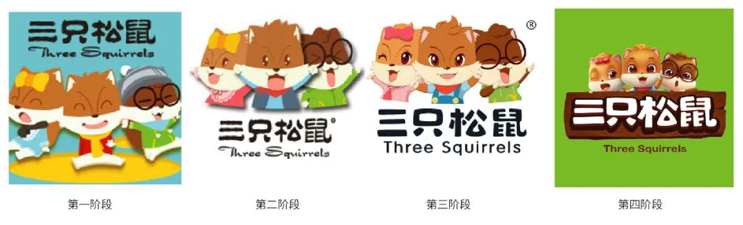 三只松鼠logo演变图片