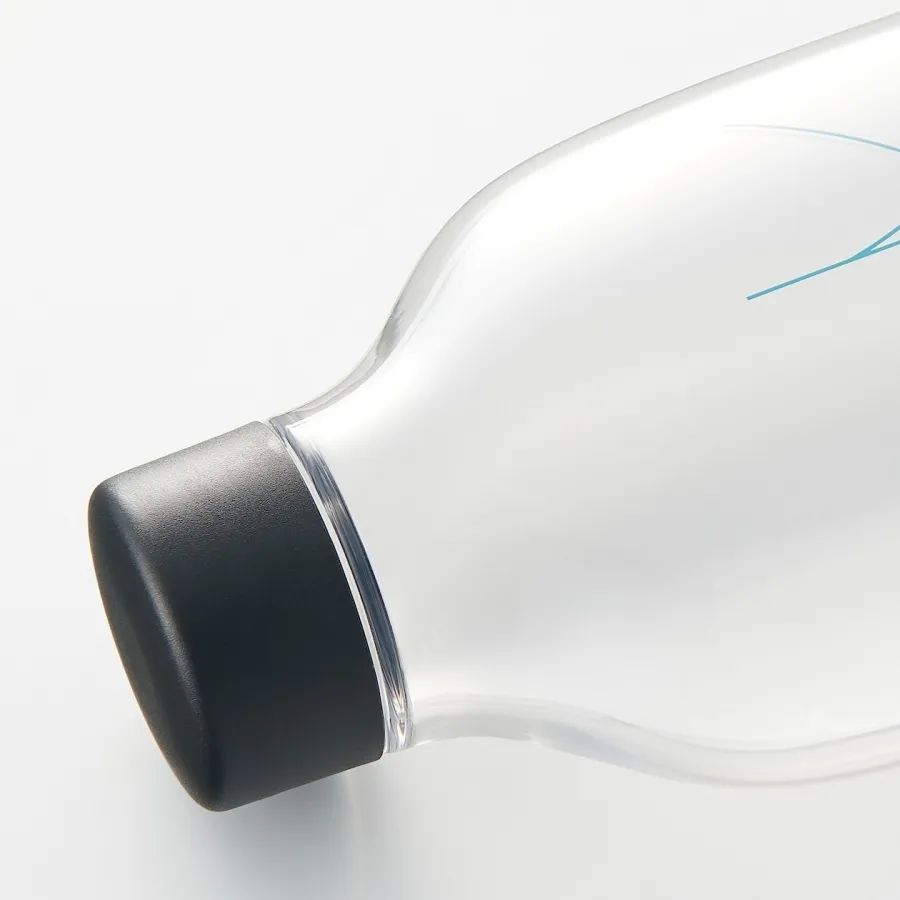 无印良品推出环保水瓶，瓶身一个大大的“水”字！