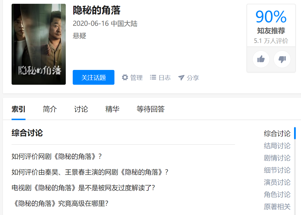 《隐秘的角落》最佳悬疑剧，背后有哪些不为人知的营销