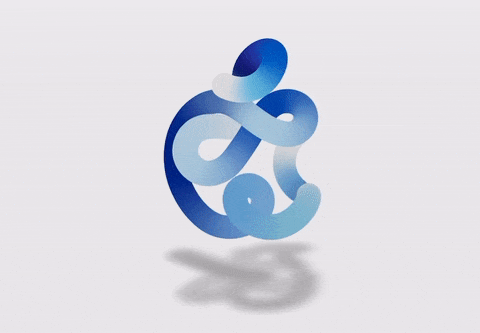 苹果，太会玩LOGO了~