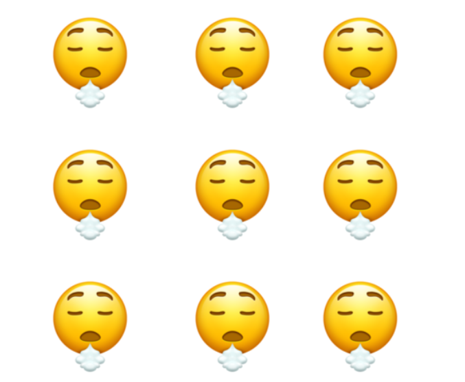 emoji又出新表情！“叹息”表情像极了设计师的日常...