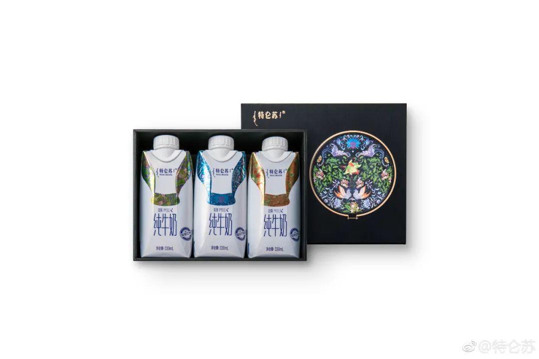 特仑苏喜提“剪刻纸”谷粒牛奶包装！用非遗文化的设计诠释实“粒”！