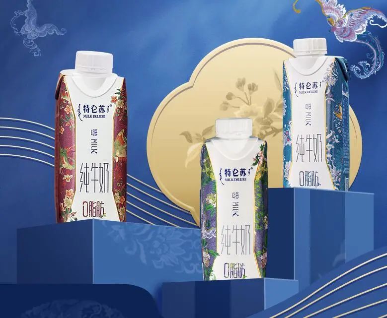特仑苏喜提“剪刻纸”谷粒牛奶包装！用非遗文化的设计诠释实“粒”！