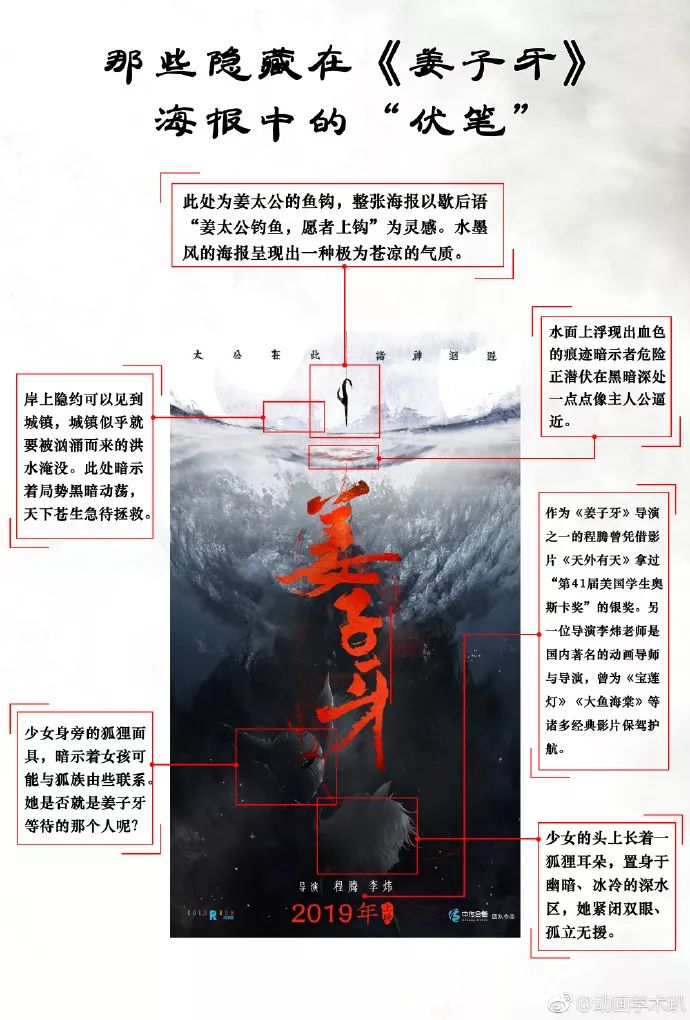 《姜子牙》热映！看海报设计就知道它为什么可以日破4亿！