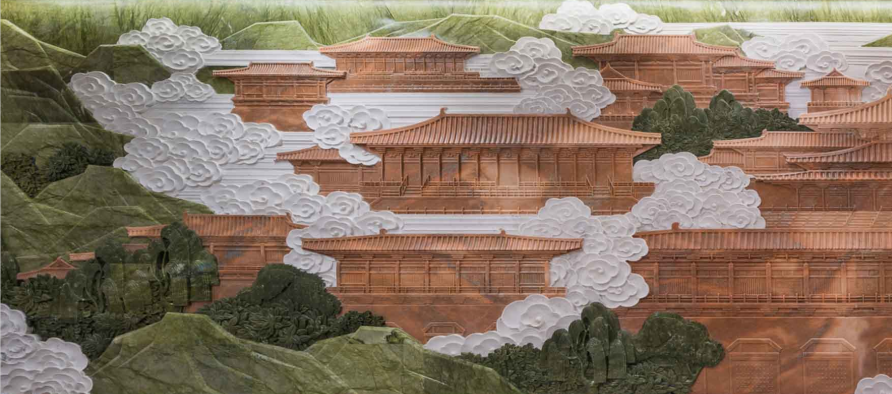 西安地铁文化墙设计