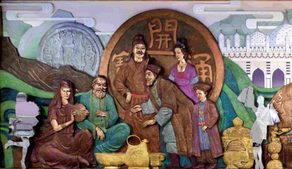 西安地铁文化墙设计