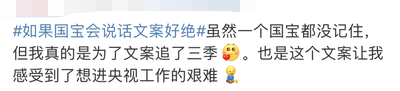 《如果国宝会说话》，文案好绝