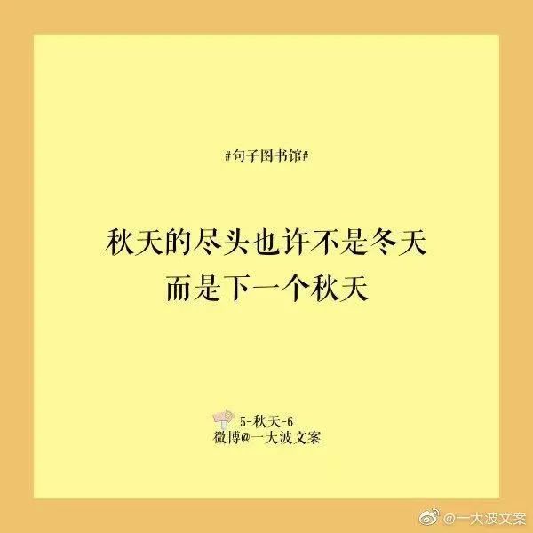 「句子图书馆」文案有点儿意思