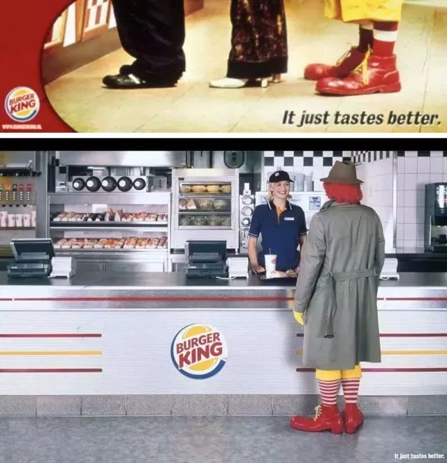 论品牌“互撩”，就服麦当劳与汉堡王！