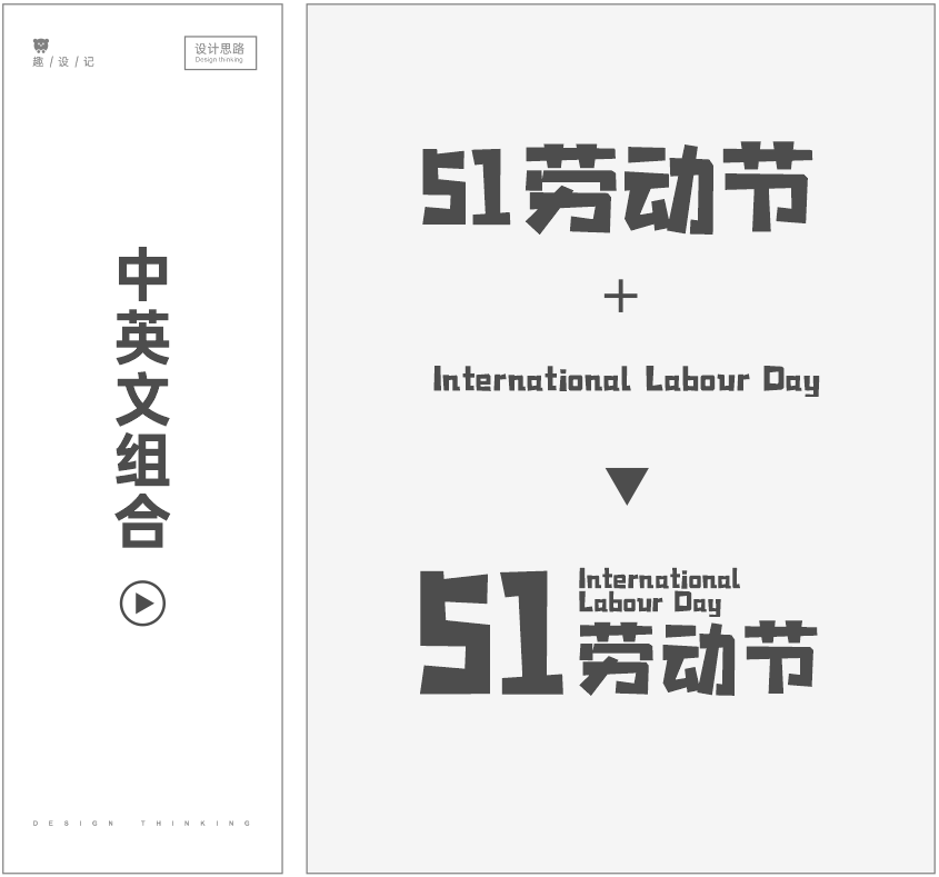 一份五一海报设计思路，请收好！