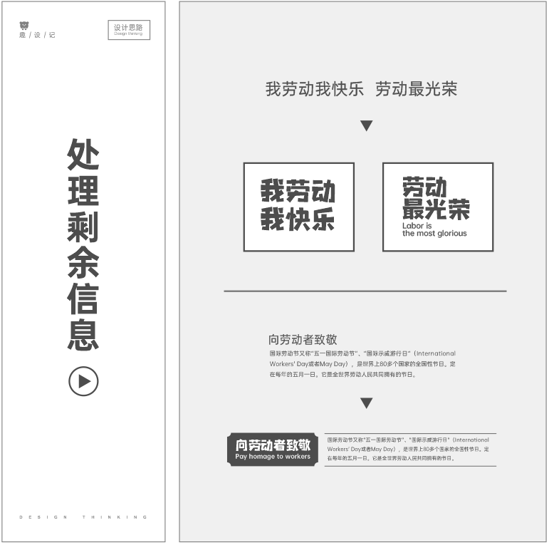一份五一海报设计思路，请收好！