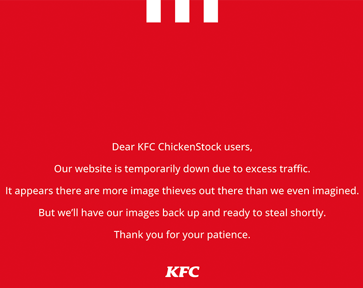 设计师注意！KFC开放高清图库给盗图商家，能免费商用？