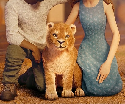这不是狮子王，是公益广告片！