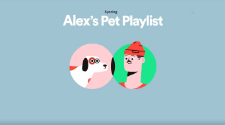 Spotify创意动画广告：主人和宠物“共享”音乐歌单