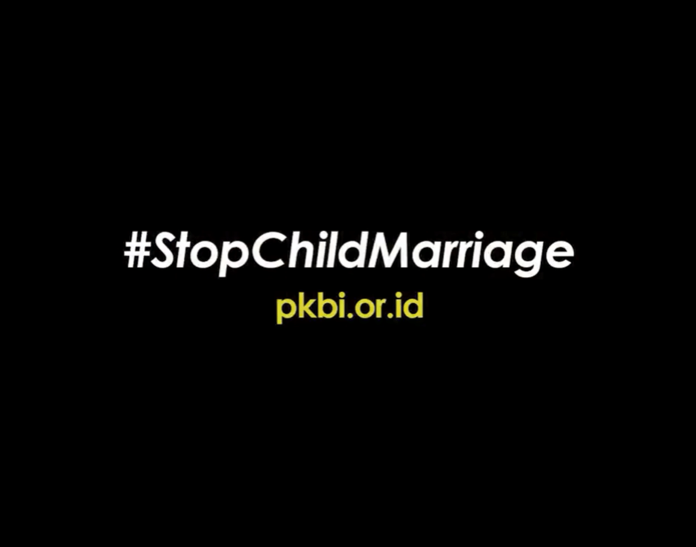 印尼反童婚公益广告：让女童继续当孩子