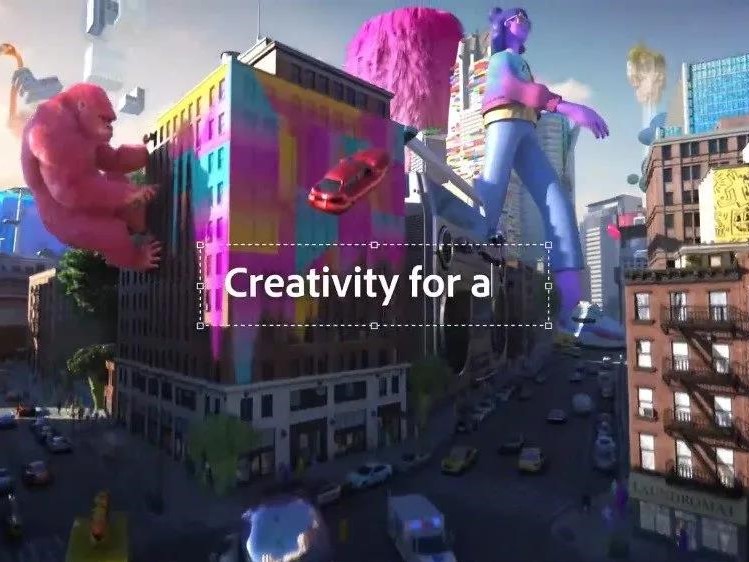 Adobe全家桶最新宣传片，创意“上头”