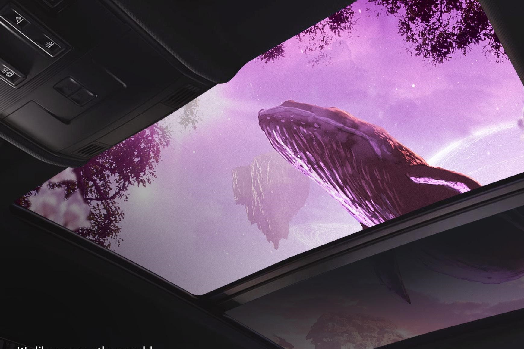大众汽车创意平面海报：打开全景天窗，驾临另一个世界