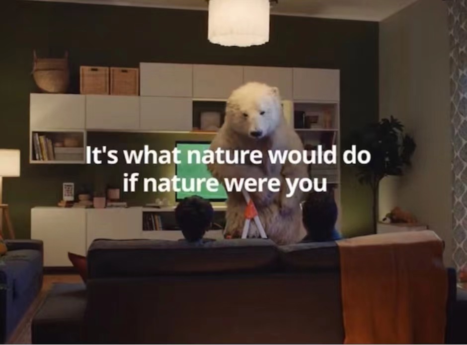 宜家环保广告片——北极熊在看你！