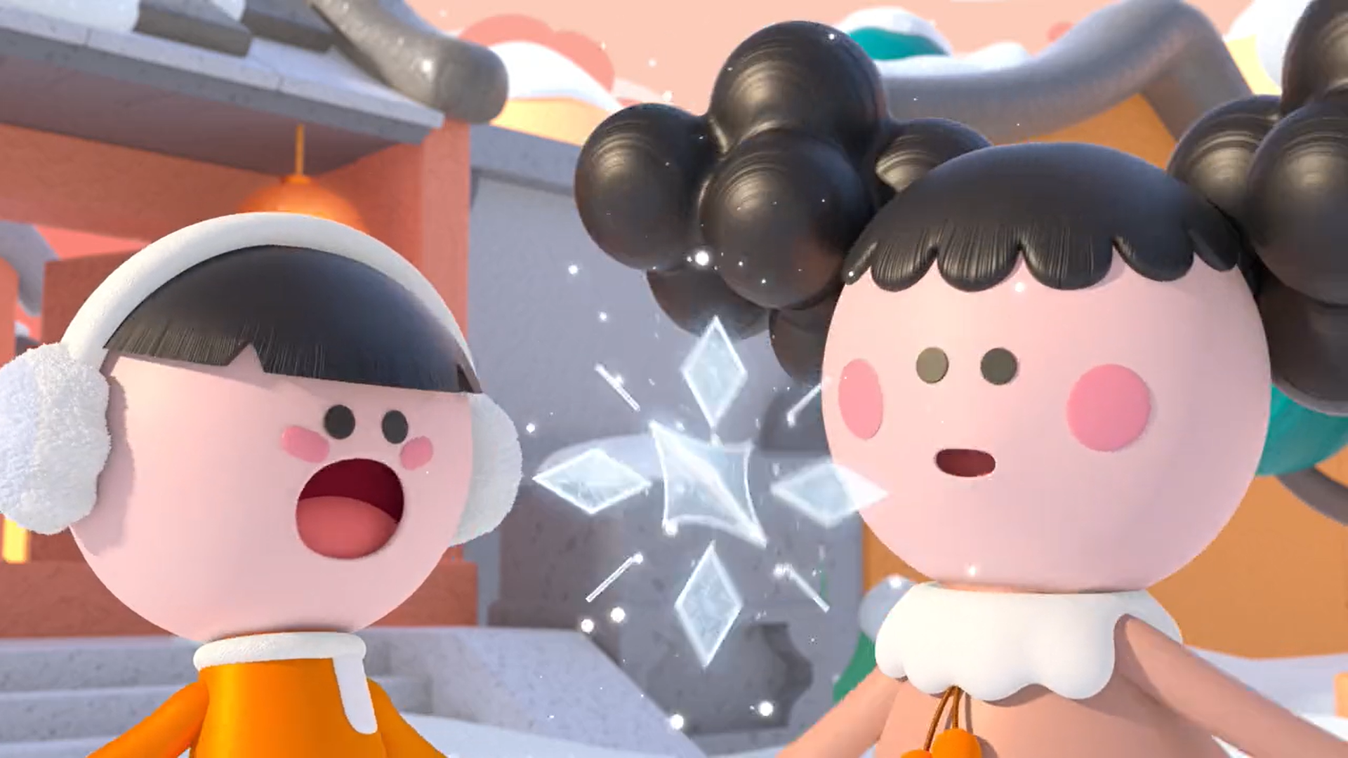 少儿频道冬奥动画宣传片：永恒的童趣