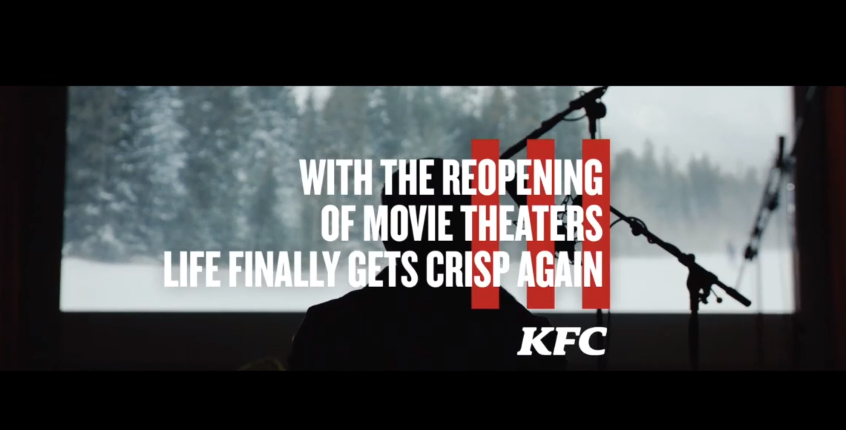 KFC炸鸡《配音师》：电影院跟全家桶很配哦！