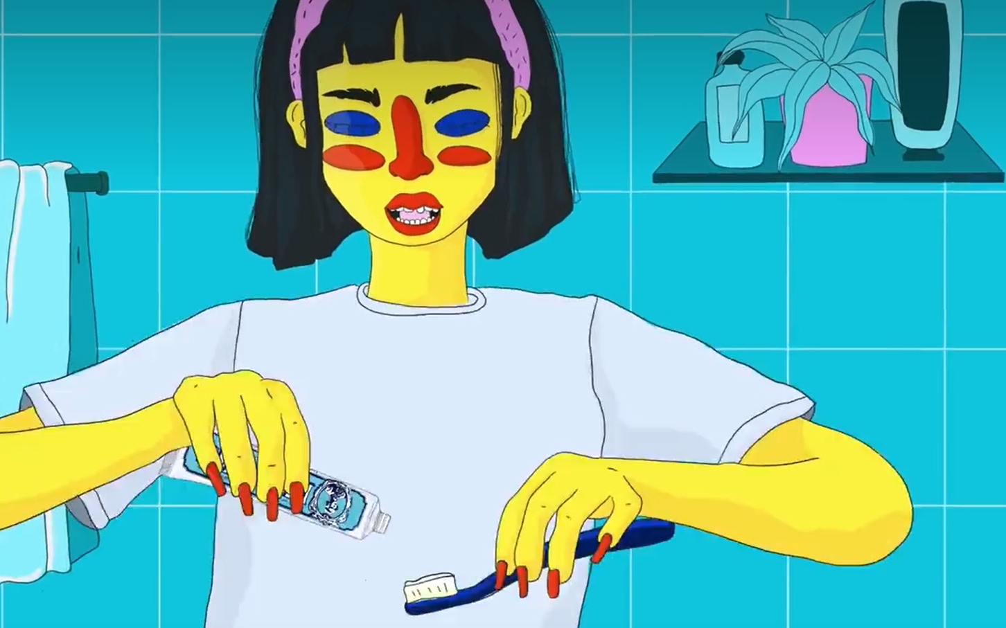 意大利牙膏动画短片：刷牙的快乐，想象不到！