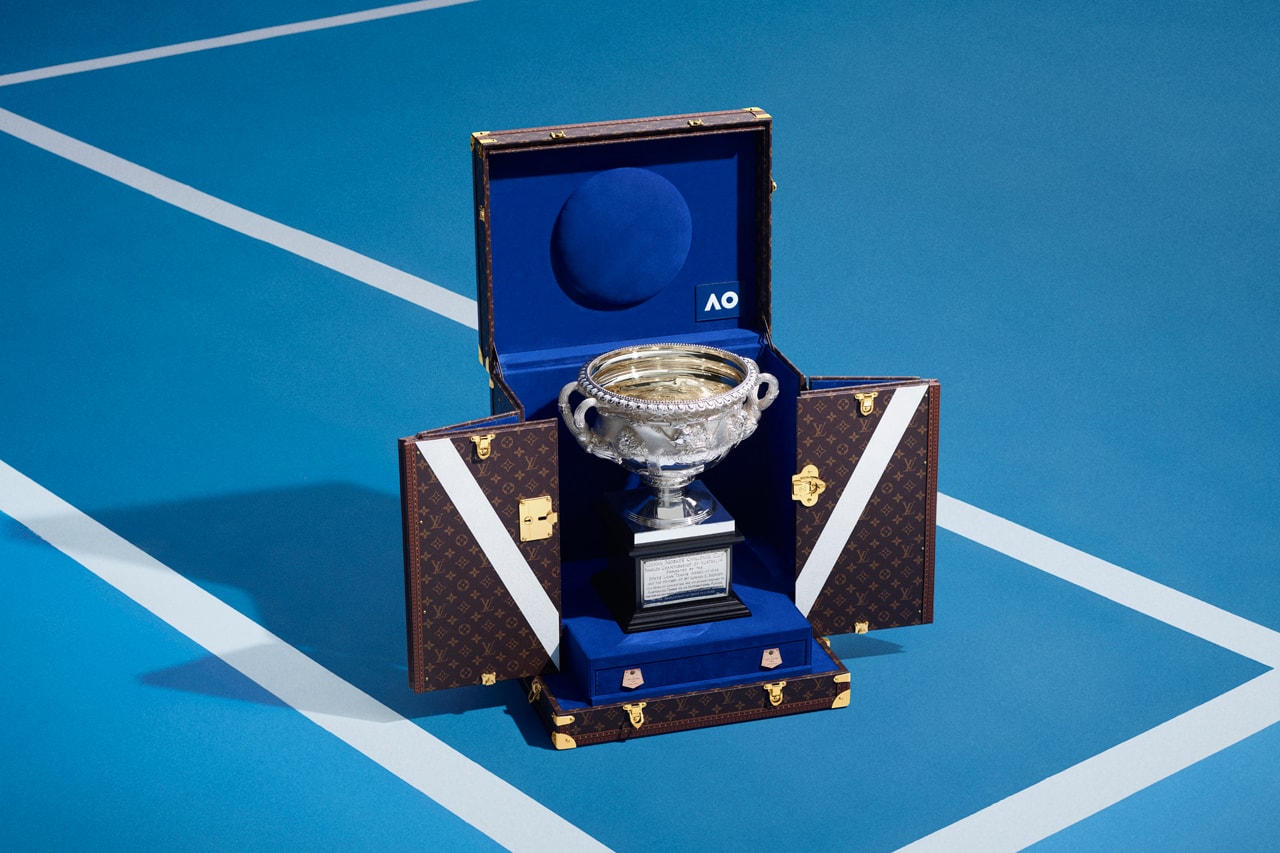 LV与澳大利亚网球公开赛携手合作：打造官方奖杯箱，传承赛场传奇